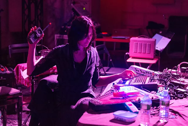 Olivia Block performing