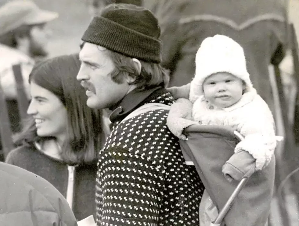 Baby Jane with her biological parents, Karl Lindholm and Jody Douglass - COURTESY