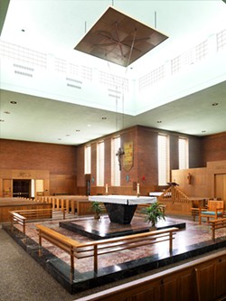 The altar at St. Mark Catholic Parish - CAROLYN BATES