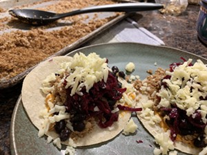 Taco night with cauliflower "chorizo" - MELISSA PASANEN ©️ SEVEN DAYS