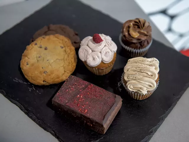A variety of desserts at Burlington Beer - DARIA BISHOP