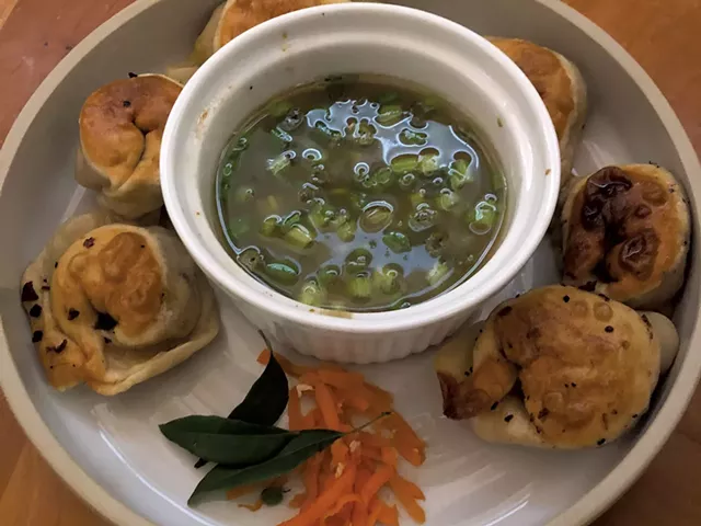 Jr. Iron Chef VT January cooking challenge dumpling recipe, made by August Simakaski - COURTESY OF AUGUST SIMAKASKI