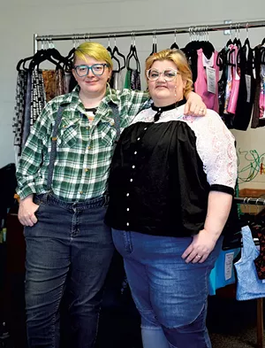 Eli (left) and Krista Coughlin-Galbraith - DAVID SHAW