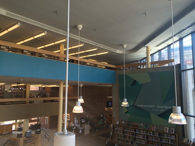 Fletcher Free Library interior - RACHEL JONES