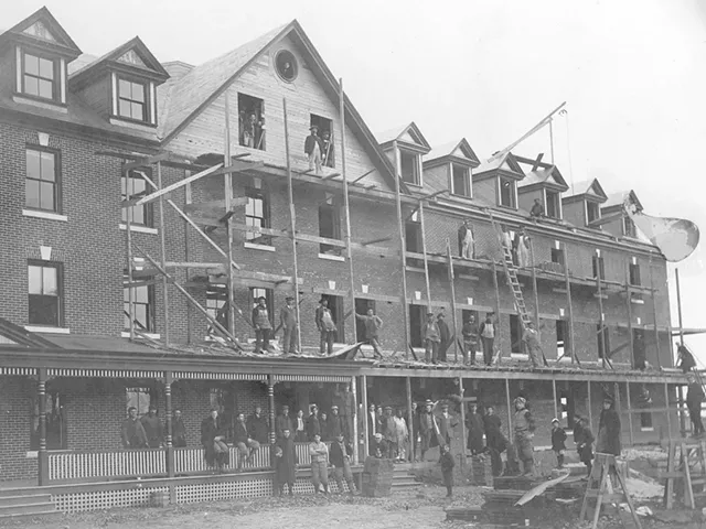 Founders Hall, Saint Michael's College, 1907 - COURTESY OF SAINT MICHAEL'S COLLEGE