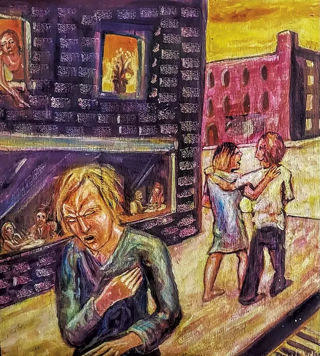 "Heartbreak" by Tony Shull - COURTESY OF CAROLYN BATES