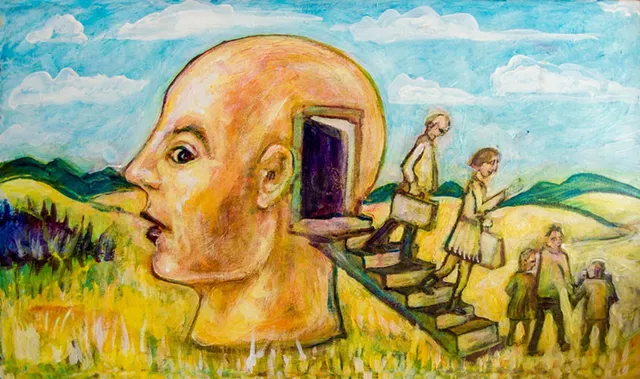 "Family Vacation" by Tony Shull - COURTESY OF CAROLYN BATES