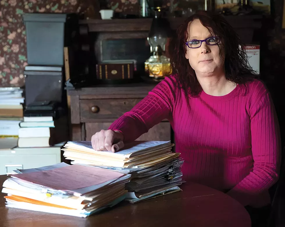 Stephanie Mattson spent almost two decades in men’s correctional facilities in Vermont before she came out as a woman in 2016. - JAMES BUCK