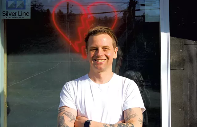 Matt Walker of Broken Hearts Burger - COURTESY OF BROKEN HEARTS BURGER