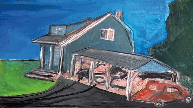 "Blue Heaven" by Marc Awodey - COURTESY OF STUDIO PLACE ARTS