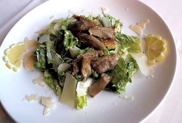 Caesar salad at Peter Havens - ANDREA SUOZZO