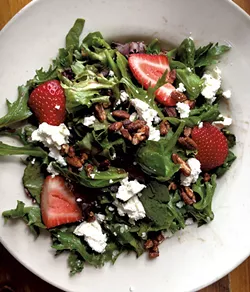 Salad with strawberries - CAROLYN FOX