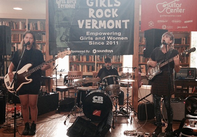 And the Kids at Girls Rock Vermont