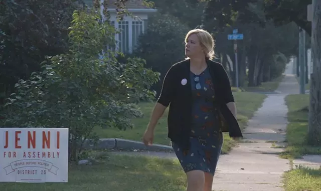 Jenni Estrada in 'Can Your Hear Us Now?" - COURTESY OF TWELVE LETTER FILMS