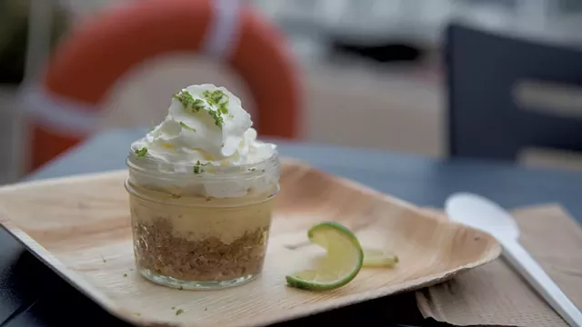 Key lime pie in a jar - DARIA BISHOP
