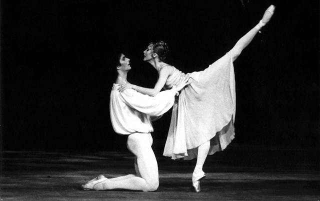 Kevin McKenzie and Natalia Makarova in Romeo and Juliet - COURTESY OF MIRA