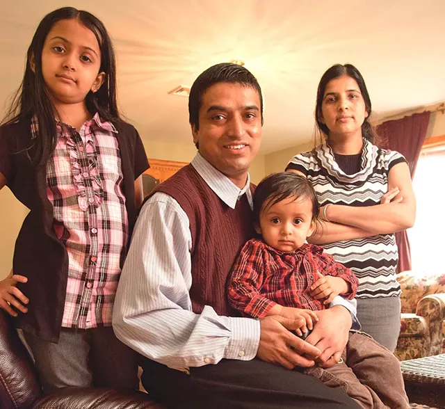 Prinsha, Megnath, Praveen, and Chhali Maya Neupane - MATTHEW THORSEN