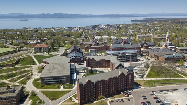 The University of Vermont campus - FILE: JAMES BUCK