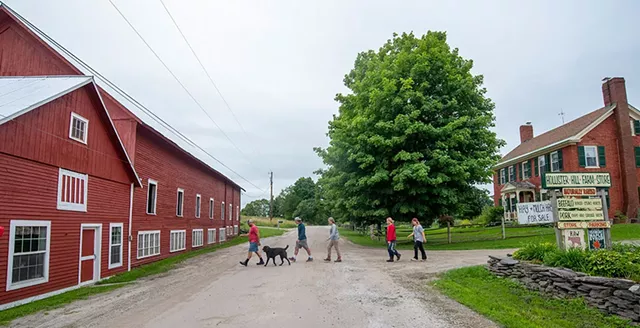 The Dunlop family at Hollister Hill Farm - JEB WALLACE-BRODEUR