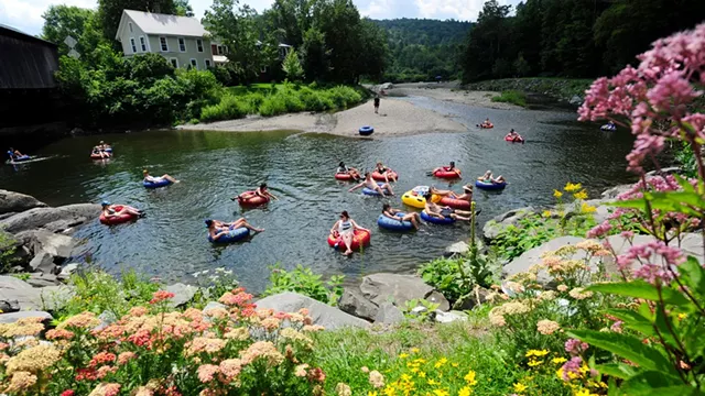Tubing on the Mad River - JEB WALLACE-BRODEUR