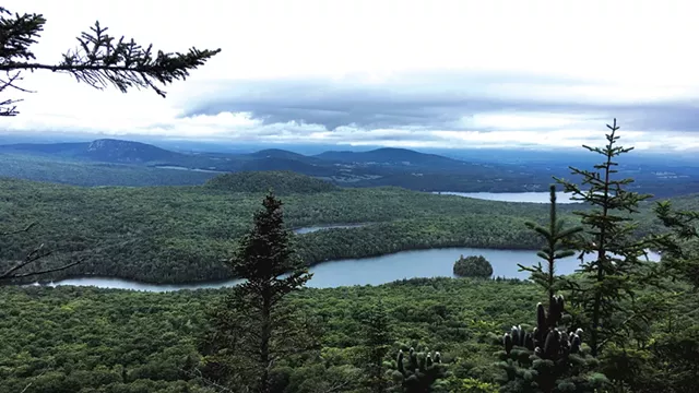 View from Haystack Mountain - PAULA ROUTLY ©️ SEVEN DAYS