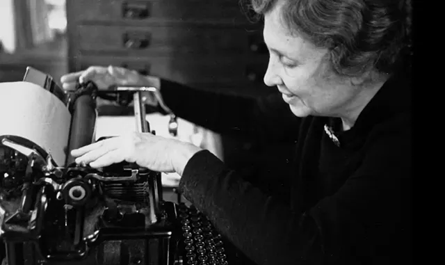 RED FLAIR Gianvito's documentary explores a different side of Helen Keller. - COURTESY OF GRASSHOPPER FILM