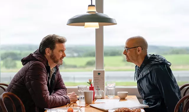 STAR POWER Firth and Tucci dominate the screen as a couple dealing with dementia. - COURTESY OF BLEECKER STREET MEDIA