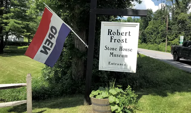 Entrance to the Stone House Museum - SALLY POLLAK