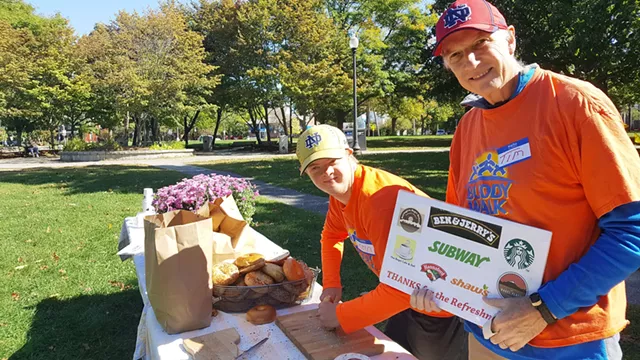 Participants in the 11th annual Champlain Valley Down Syndrome Group Buddy Walk - COURTESY