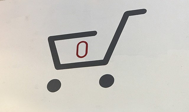 Shopping-cart icon - PAMELA POLSTON ©️ SEVEN DAYS