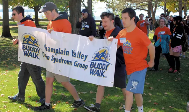 Champlain Valley Buddy Walk - COURTESY OF CHAMPLAIN VALLEY DOWN SYNDROME GROUP