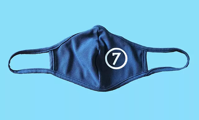 A Seven Days face mask - MATT WEINER ©️ SEVEN DAYS