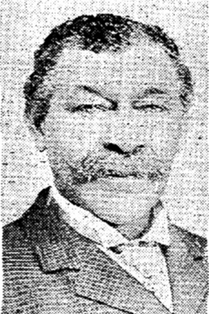 Photo of sheriff Stephen Bates from the Boston Herald, December 1905 - COURTESY OF ELOISE BEIL