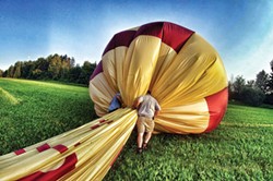 Breaking down the balloon - STEPHEN MEASE