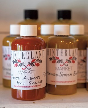 Hinterland Market hot sauce - JEB WALLACE-BRODEUR