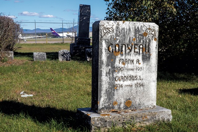 Headstone at Eldredge Cemetery - JAMES BUCK