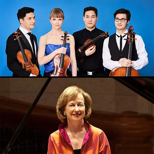 Schumann Quartet - COURTESY OFKAUPO KIKKAS AND TAD MERRICK