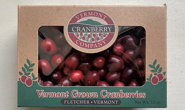 Vermont Cranberry Company packaging - MARGARET GRAYSON