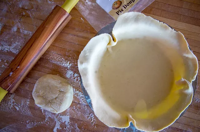Pie dough from Mirabelles Bakery - JORDAN BARRY ©️ SEVEN DAYS