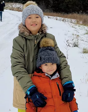 Richard and Andrew Jiang - COURTESY PHOTO