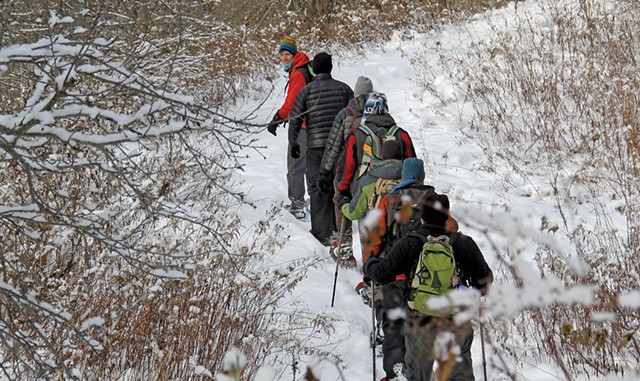 A snowshoe tour with Umiak Outdoor Outfitters - COURTESY