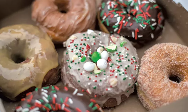 A selection of treats from Hangry the Donut Bar - DARIA BISHOP