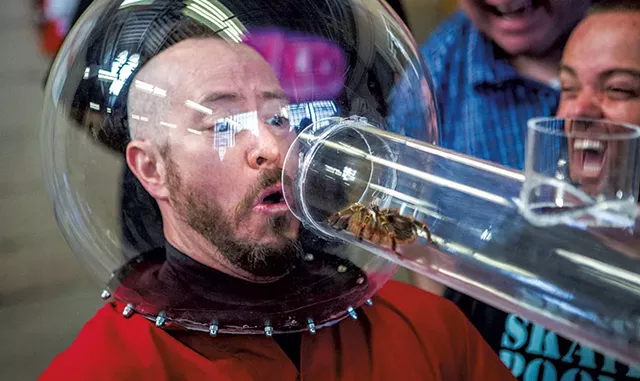Danger Ehren in Jackass Forever - COURTESY OF SEAN CLIVER/PARAMOUNT PICTURES