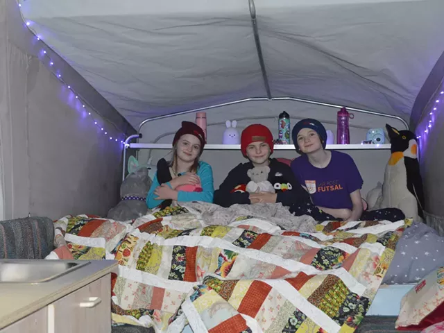 Spectrum Sleep Out - COURTESY