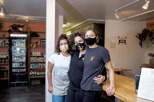 From left: Abby Portman, Maria Lara-Bregatta and Emily Portman of Poppy Café & Market and Café Mamajuana - FILE: JAMES BUCK