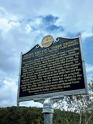Abijah and Lucy Terry Prince marker - COURTESY