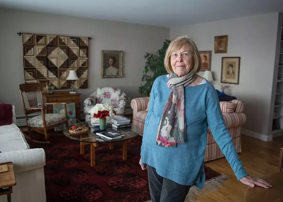Diana Carlisle in her home - DARIA BISHOP