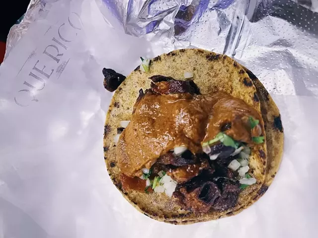 Tripe taco - COURTESY