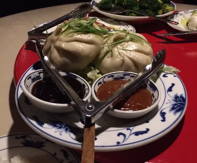 Cha shao buns at A Single Pebble - JULIA CLANCY