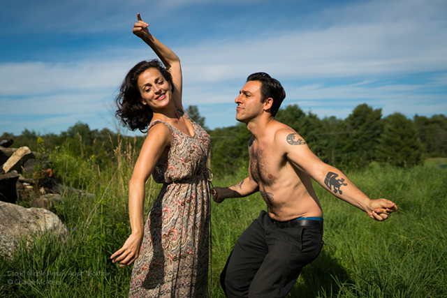 Nicole Ansari and Arash Mokhtar in Sinners - COURTESY OF CHARLIE MCATEER